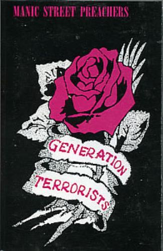 Manic Street Preachers Generation Terrorists US Promo cassette